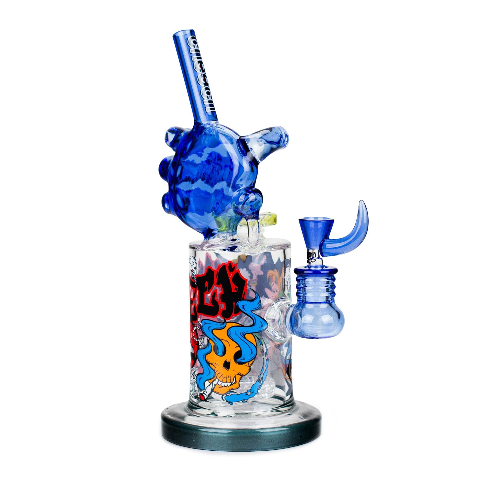 Blue Dude Bong by Cheech - inhalco