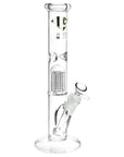 12" Diamond Gold Pearl 8-Arm Perc Bong