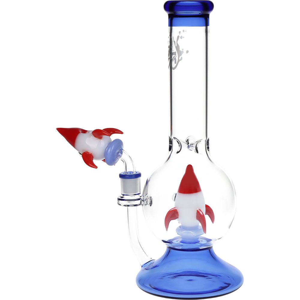 12" Rocketship Bong - inhalco