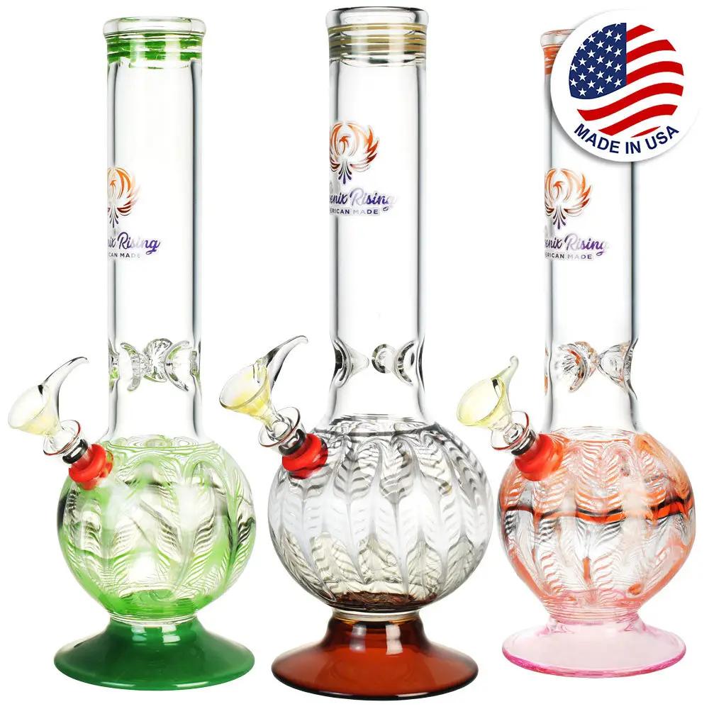 12" Round Base Bongs - inhalco