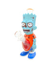 12" Zombie Boy Glass Water Pipe