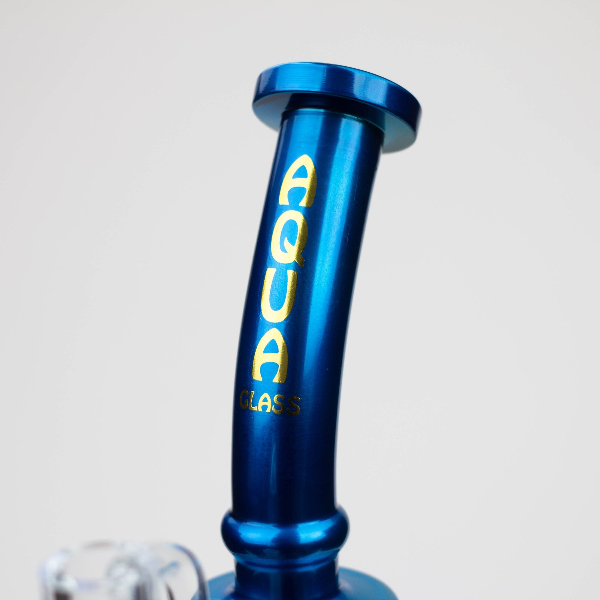 12&quot; AQUA 2-in-1 Dual Barrel Diffuser Glass Bong