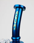 12" AQUA 2-in-1 Dual Barrel Diffuser Glass Bong