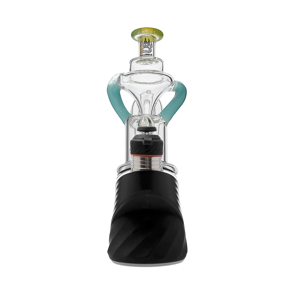 Puffco Peak Recycler Glass Contrasting Color Accent Design