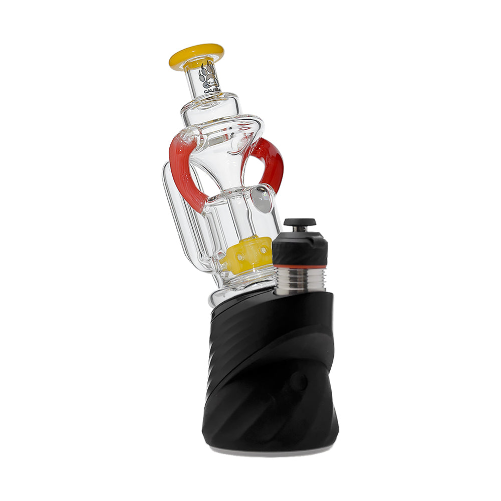 Puffco Peak Recycler Glass Contrasting Color Accent Design