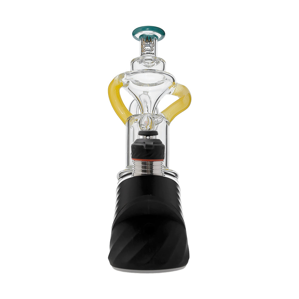 Puffco Peak Recycler Glass Contrasting Color Accent Design