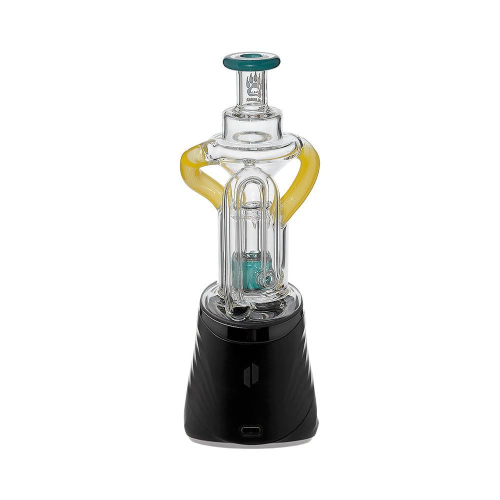 Puffco Peak Recycler Glass Contrasting Color Accent Design