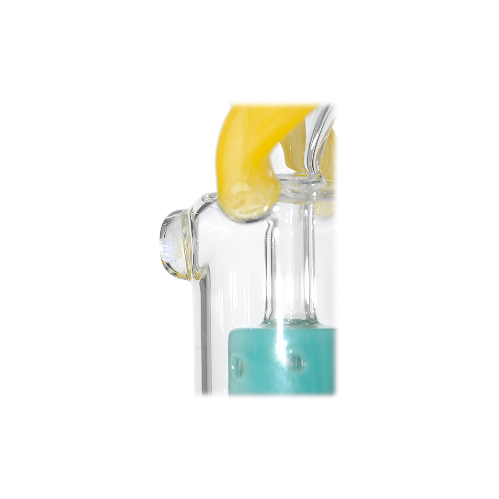 Puffco Peak Recycler Glass Contrasting Color Accent Design