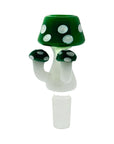 14mm Forest Green Mushroom Bong Bowl