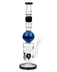 15" H2O Gold Fumed Sphere Glass Water Bong - INHALCO