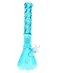 15″ Twisted Glass Beaker Bong “Tree Twist” Tree Perc