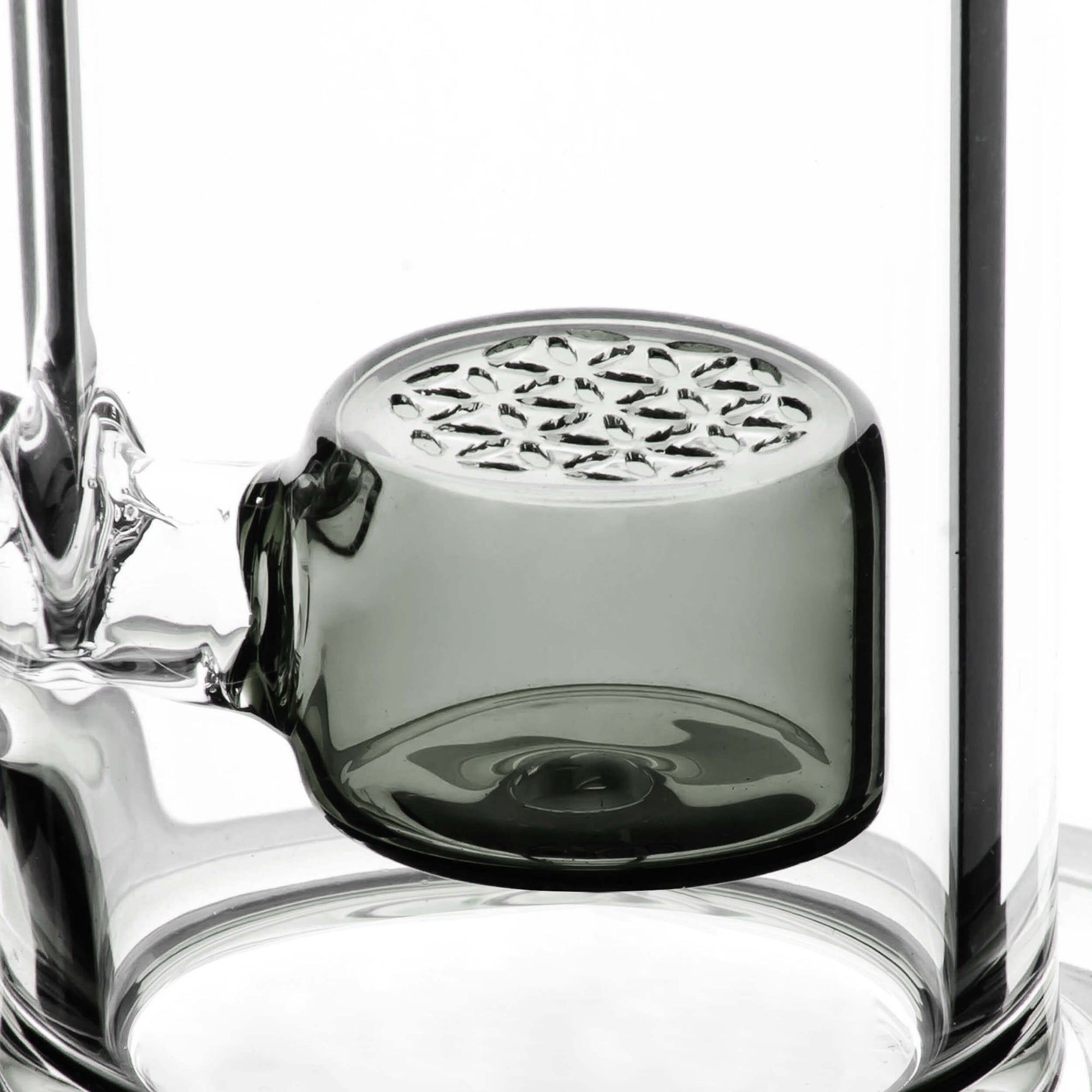 16" Natty Neck Bong Flower of Life Perc