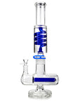 16" Glycerin Coil Color Inline Bong