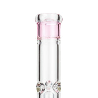 18" Single 8-Arms Perc Glass Water Pipe