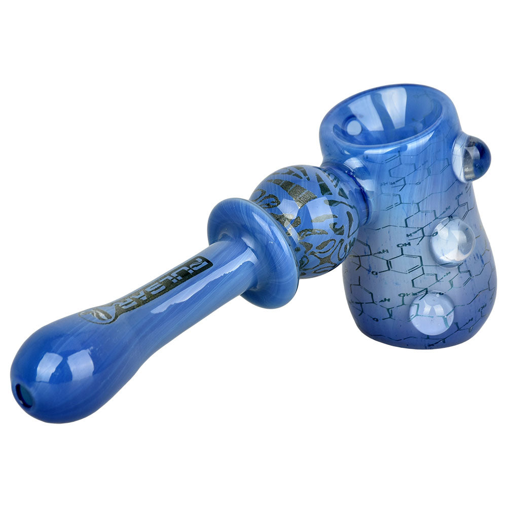 THC Blueprint Glass Hammer Bubbler