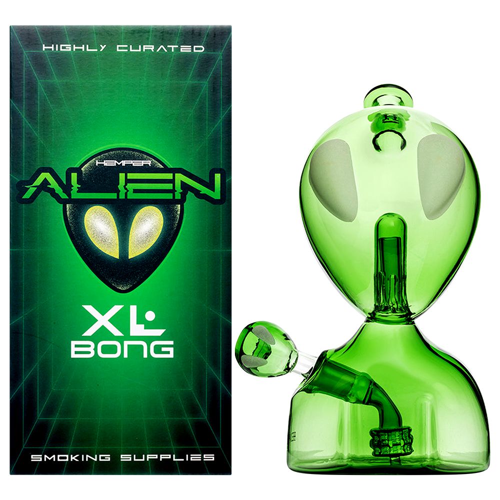 Hemper Alien Glass Water Pipe