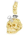 Skull Pile Sugar Skull Glass Water Pipe