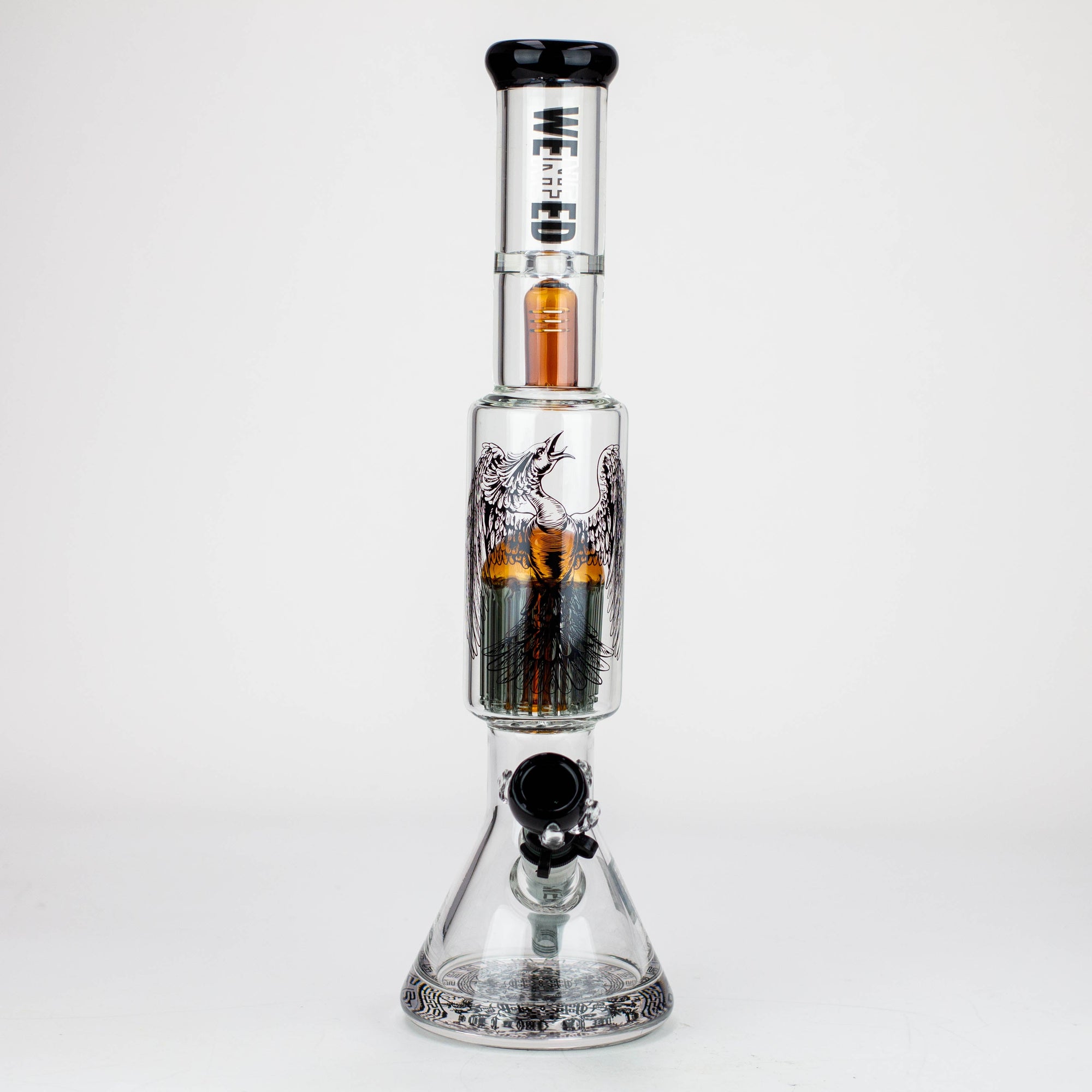 WENEED®-18" Beasts of East Tree Percolator Beaker Bong_16