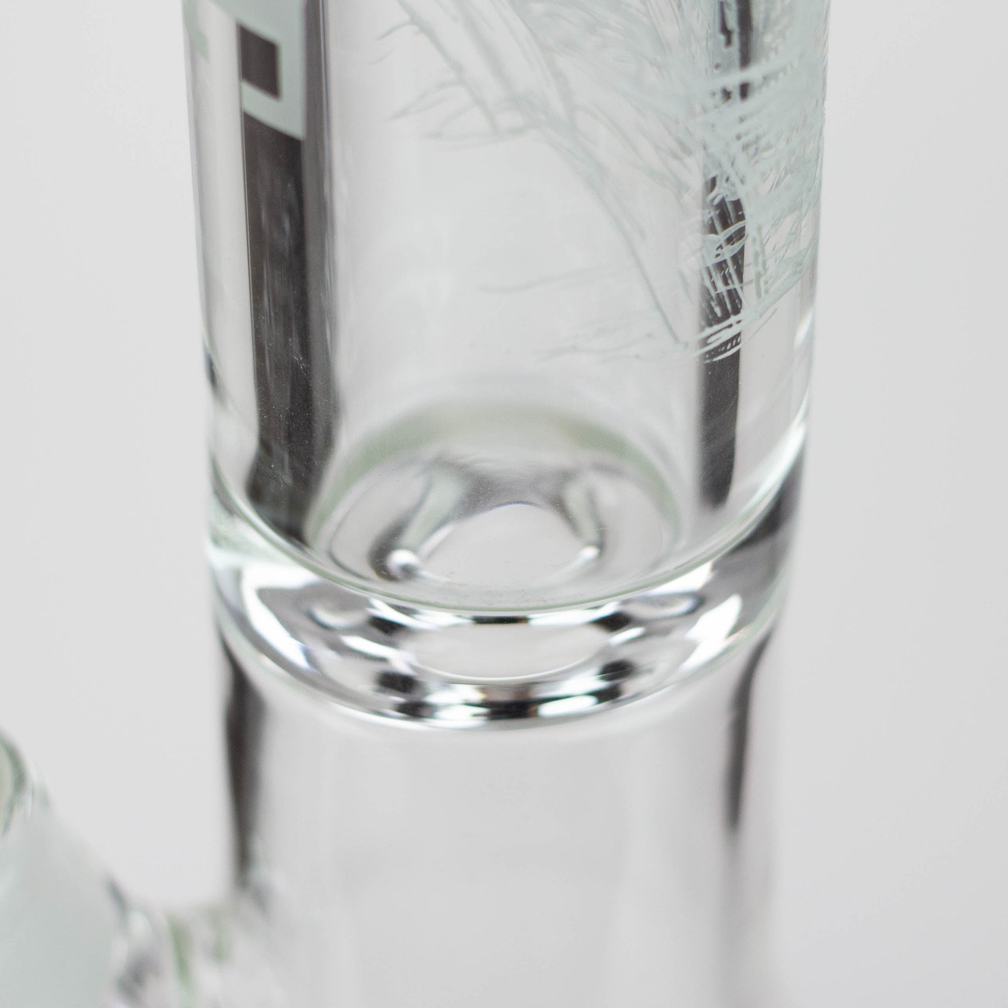 Castle Glassworks 18" Laser Etched Tube Beaker Bong_3