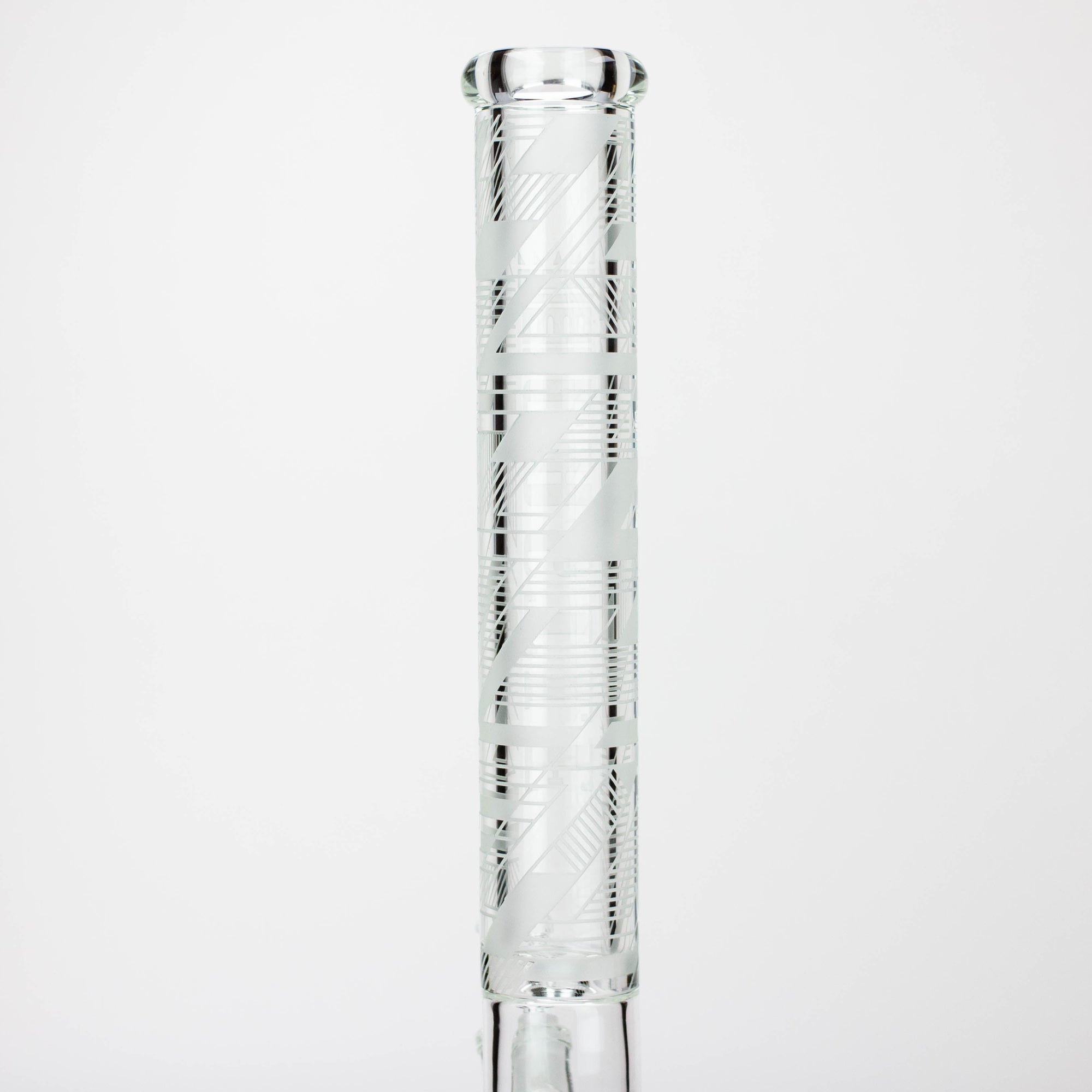 Castle Glassworks 18" Laser Etched Tube Beaker Bong_11