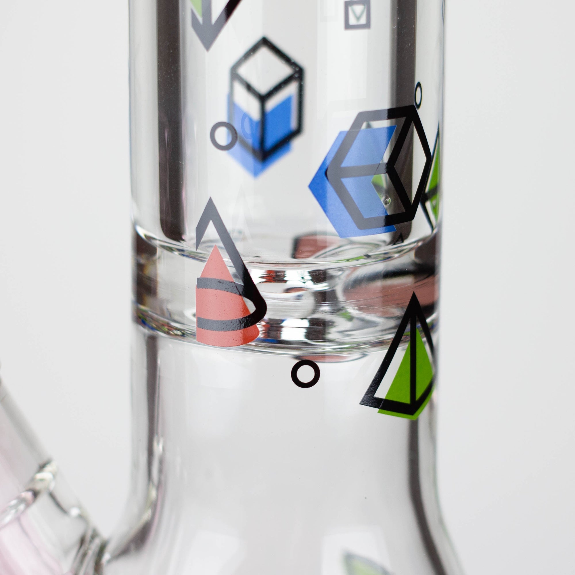 Castle Glassworks Beaker Shapes Bong 18"_5