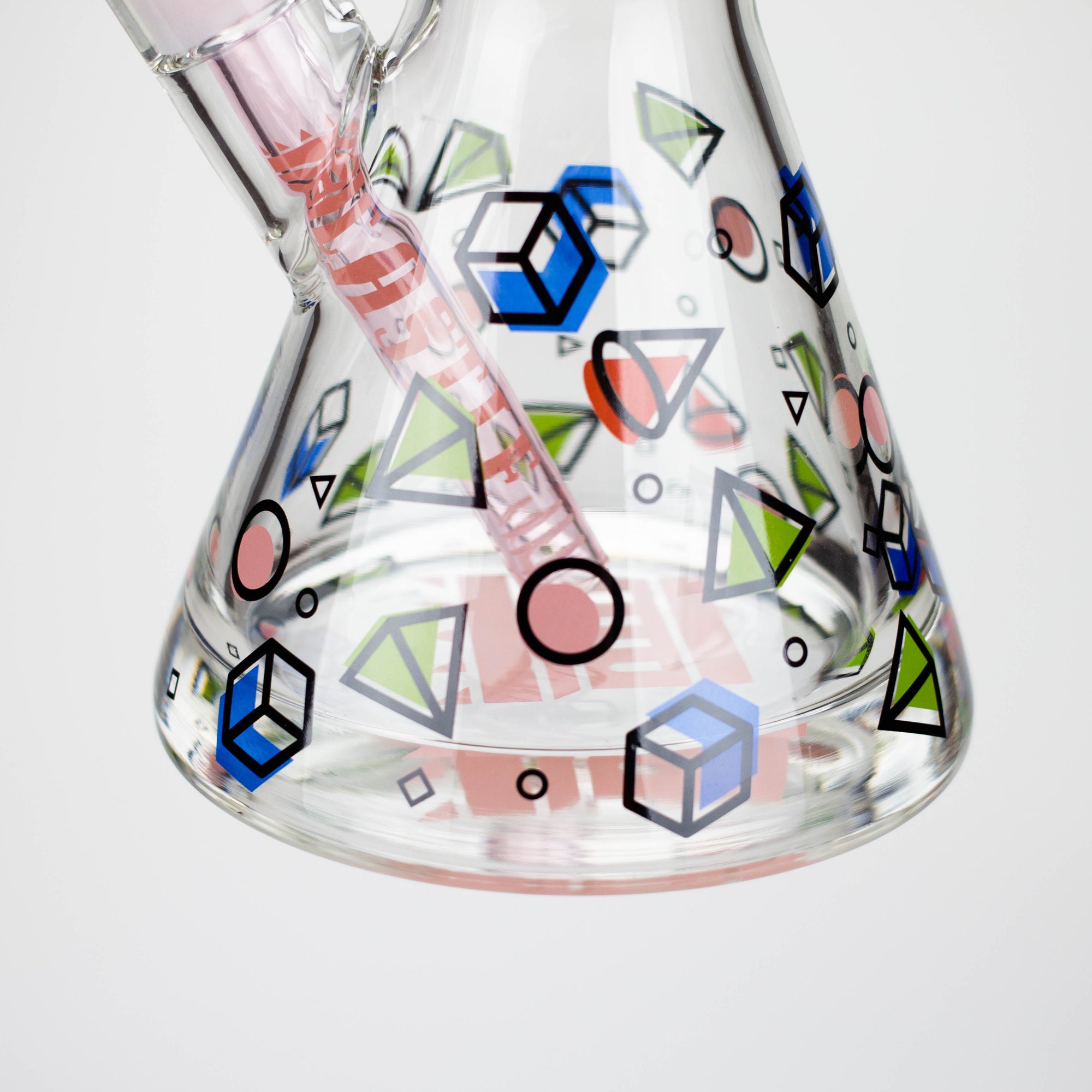 Castle Glassworks Beaker Shapes Bong 18"_7
