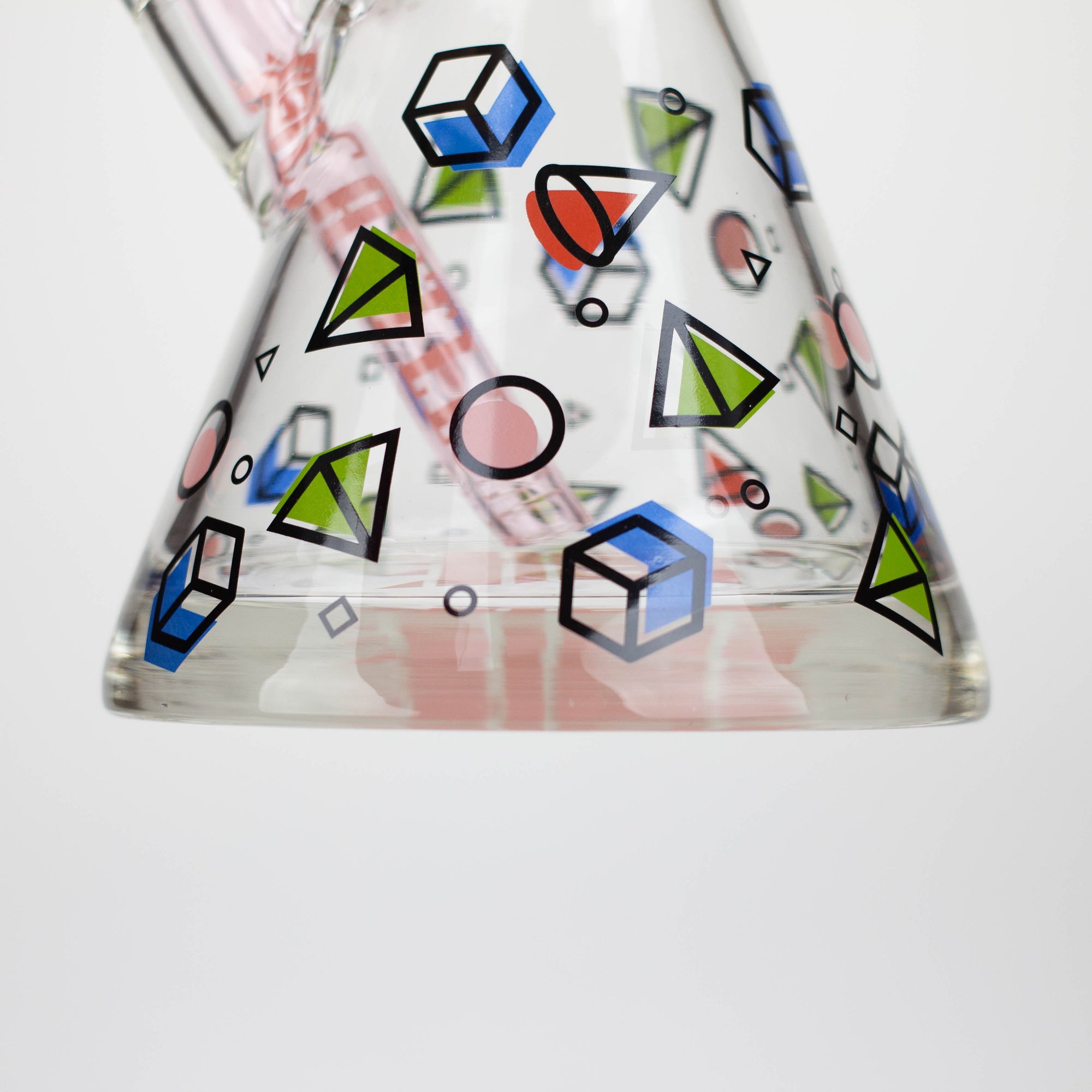 Castle Glassworks Beaker Shapes Bong 18"_8