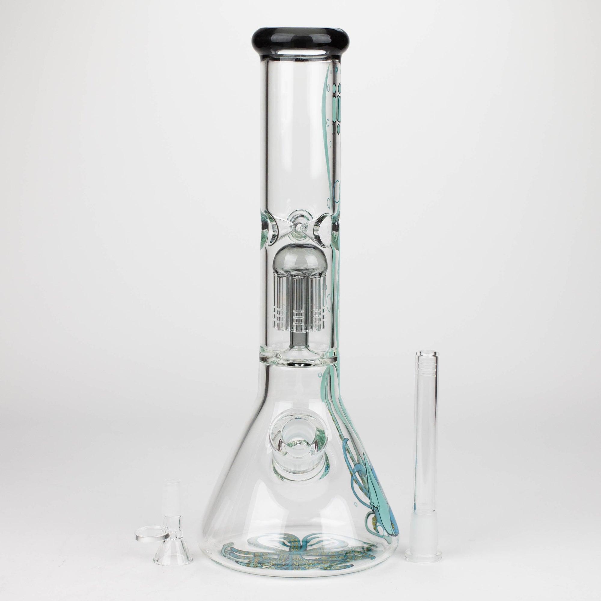 Untamed 14&quot; 7 mm Classic Beaker Bong - Octopus_5