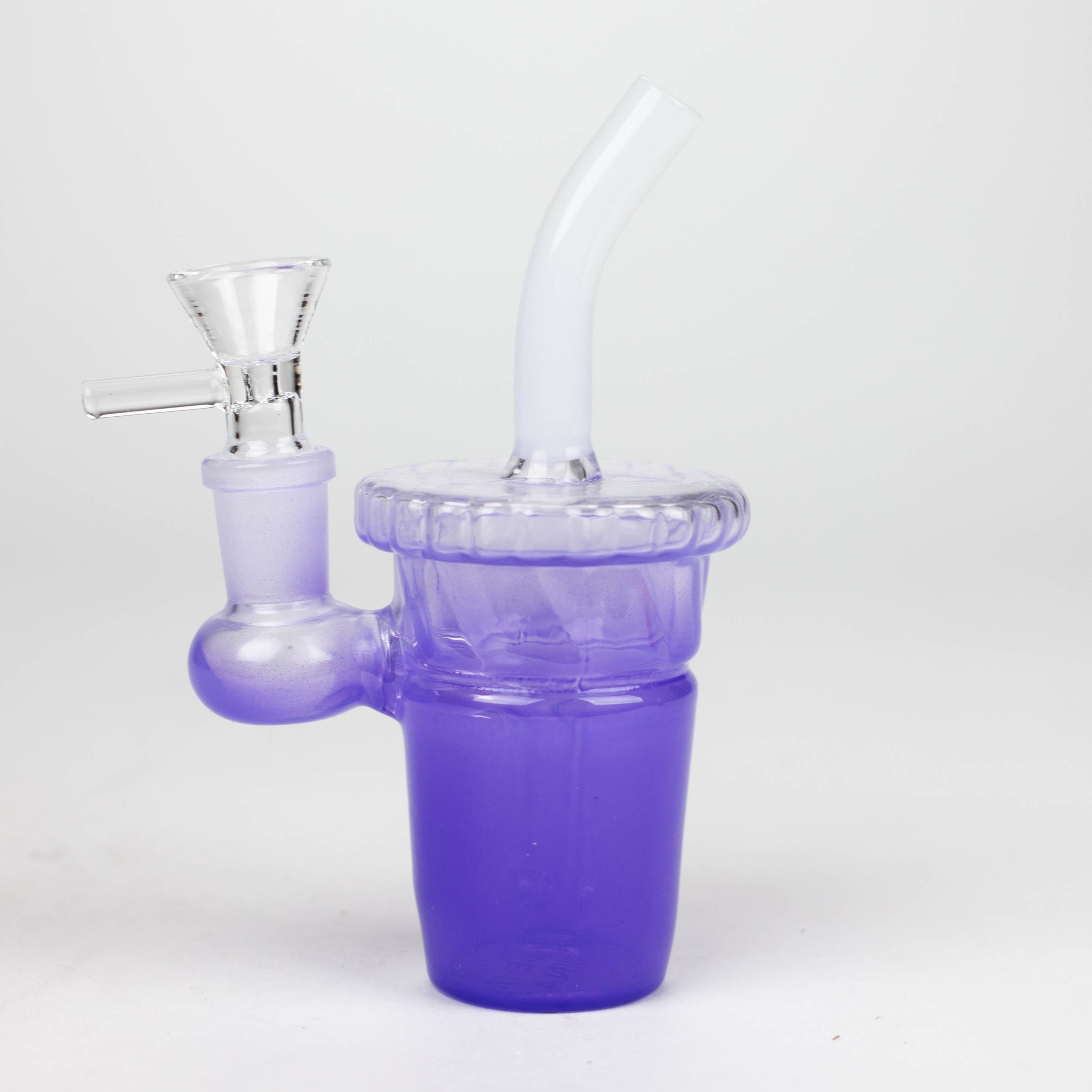 5.5&quot; Cup Water Bong With Straw_3