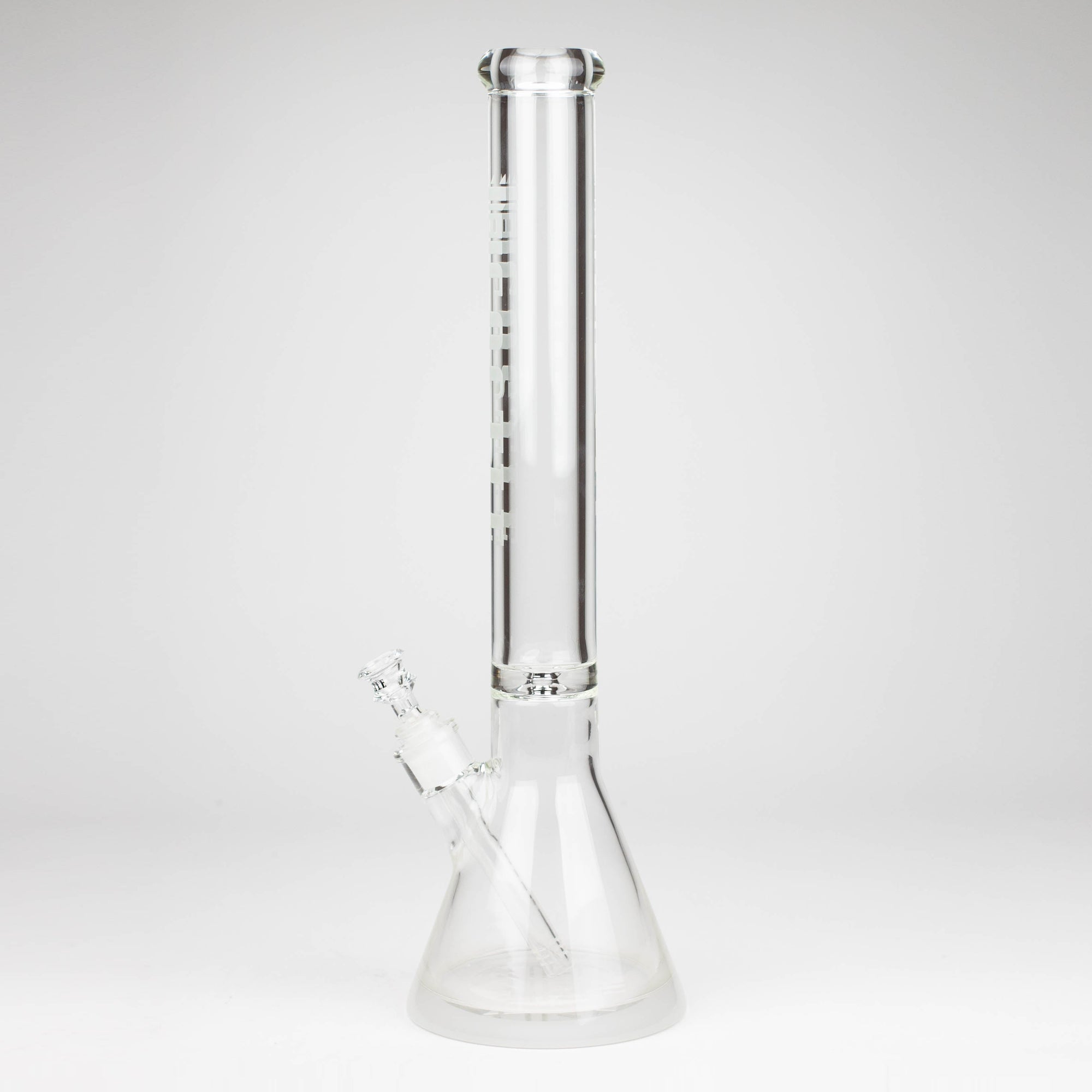 Castle Glassworks 18" Etched Logo Beaker Bong_1