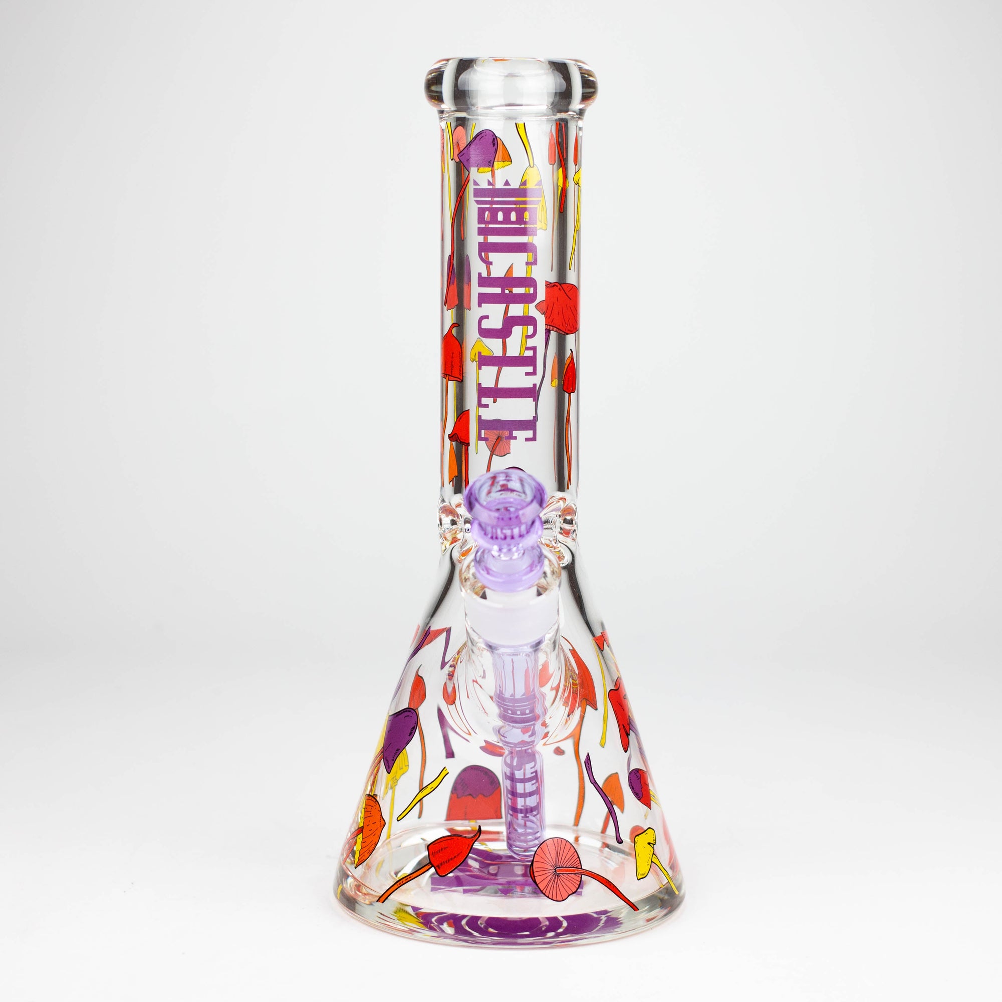 Castle Glassworks 12" Shroomie Beaker Bong_2