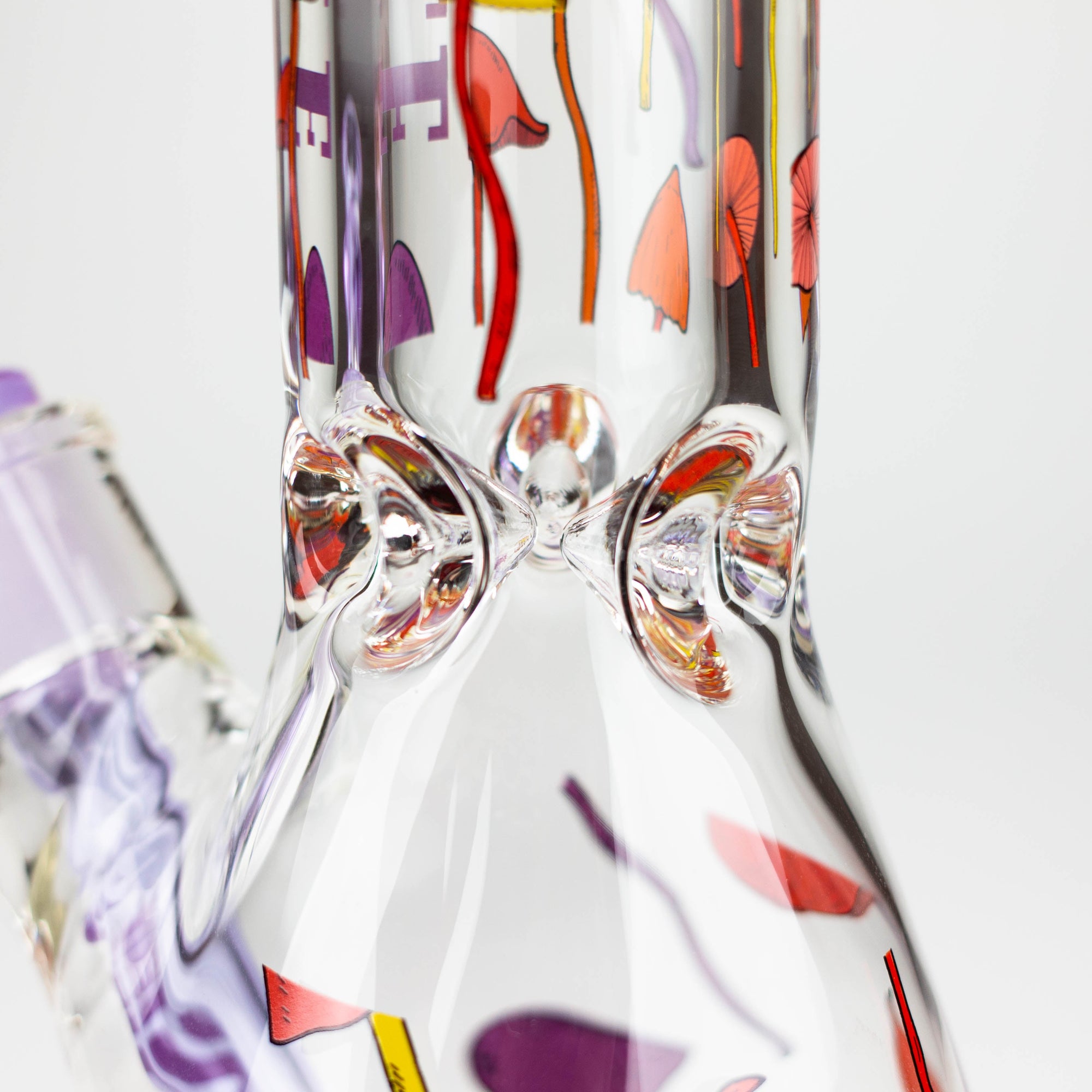 Castle Glassworks 12" Shroomie Beaker Bong_3