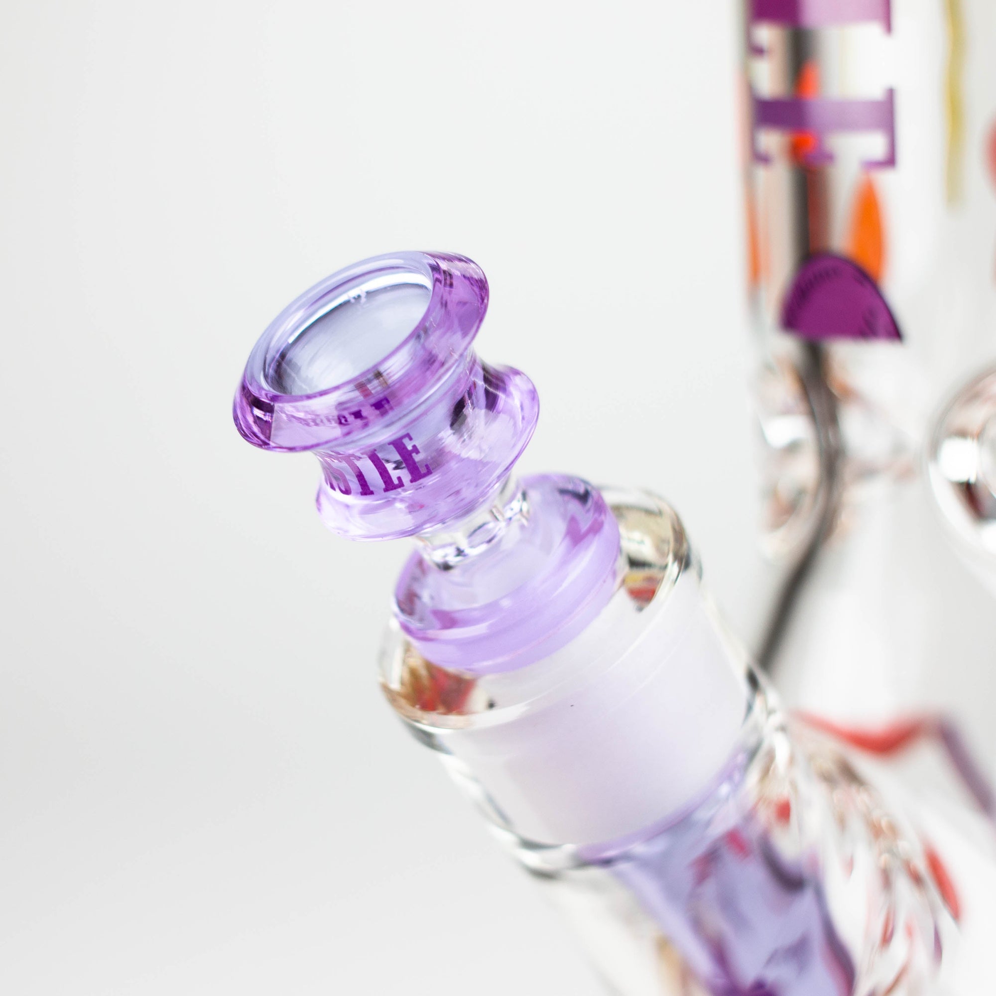 Castle Glassworks 12" Shroomie Beaker Bong_4