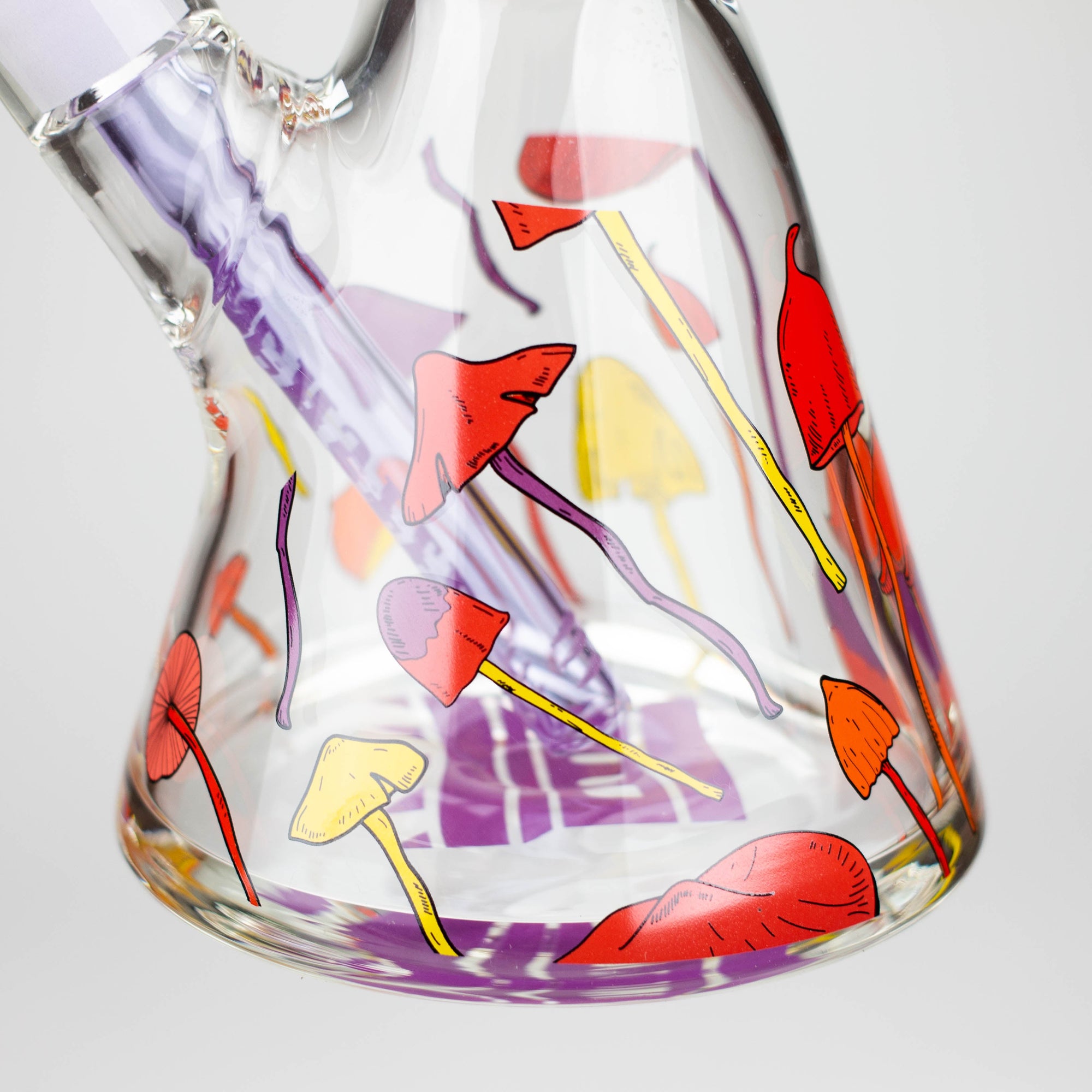 Castle Glassworks 12" Shroomie Beaker Bong_5