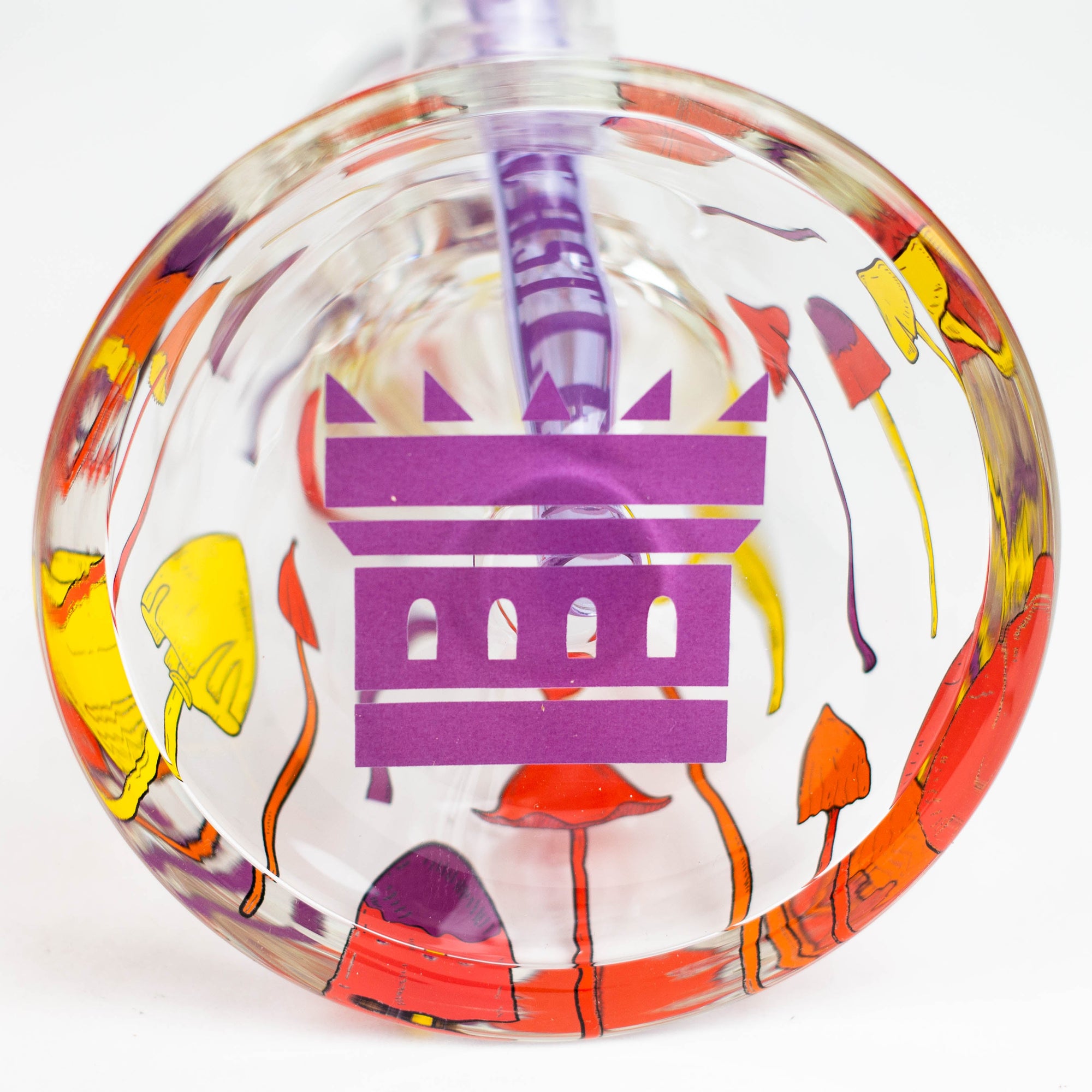 Castle Glassworks 12" Shroomie Beaker Bong_6