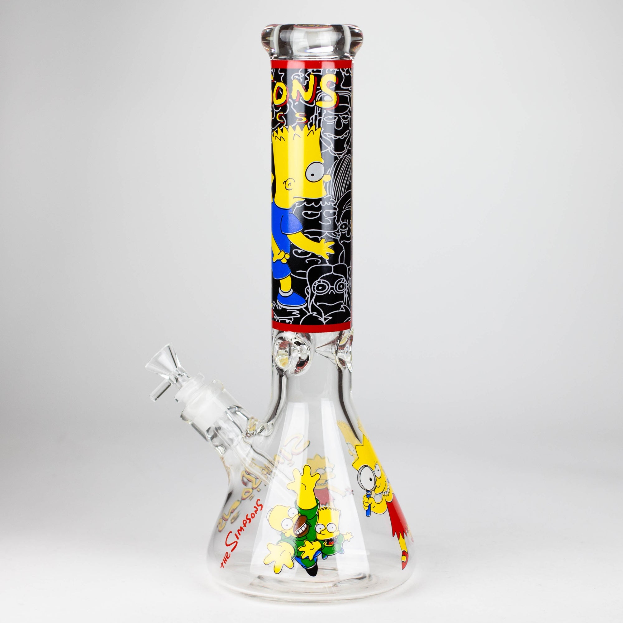 14&quot; Cartoon 9mm Glass Beaker Bong_11