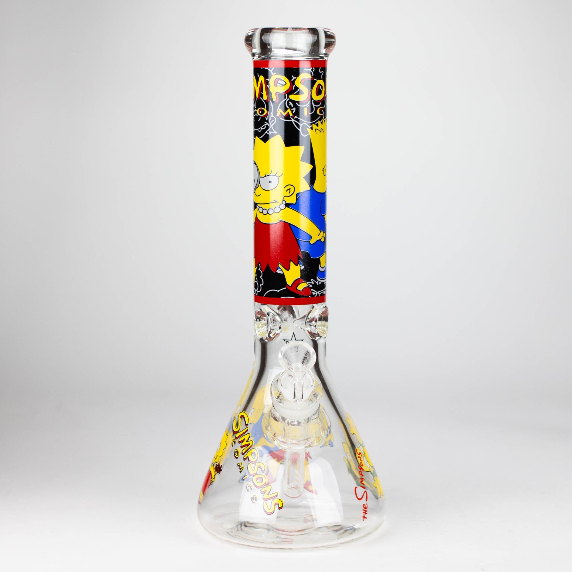14&quot; Cartoon 9mm Glass Beaker Bong_12