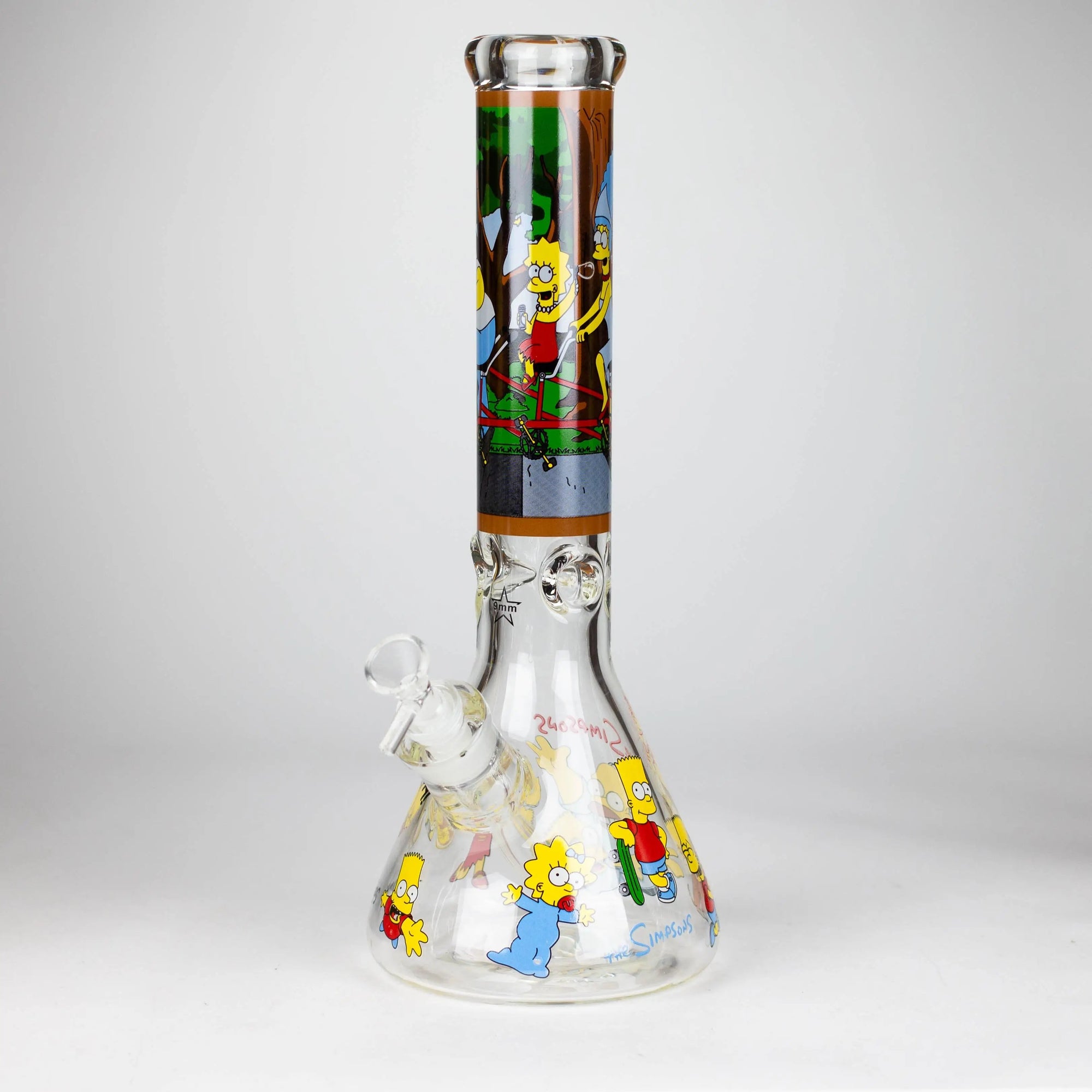 14" Cartoon Bong 9mm Thick Glass_10