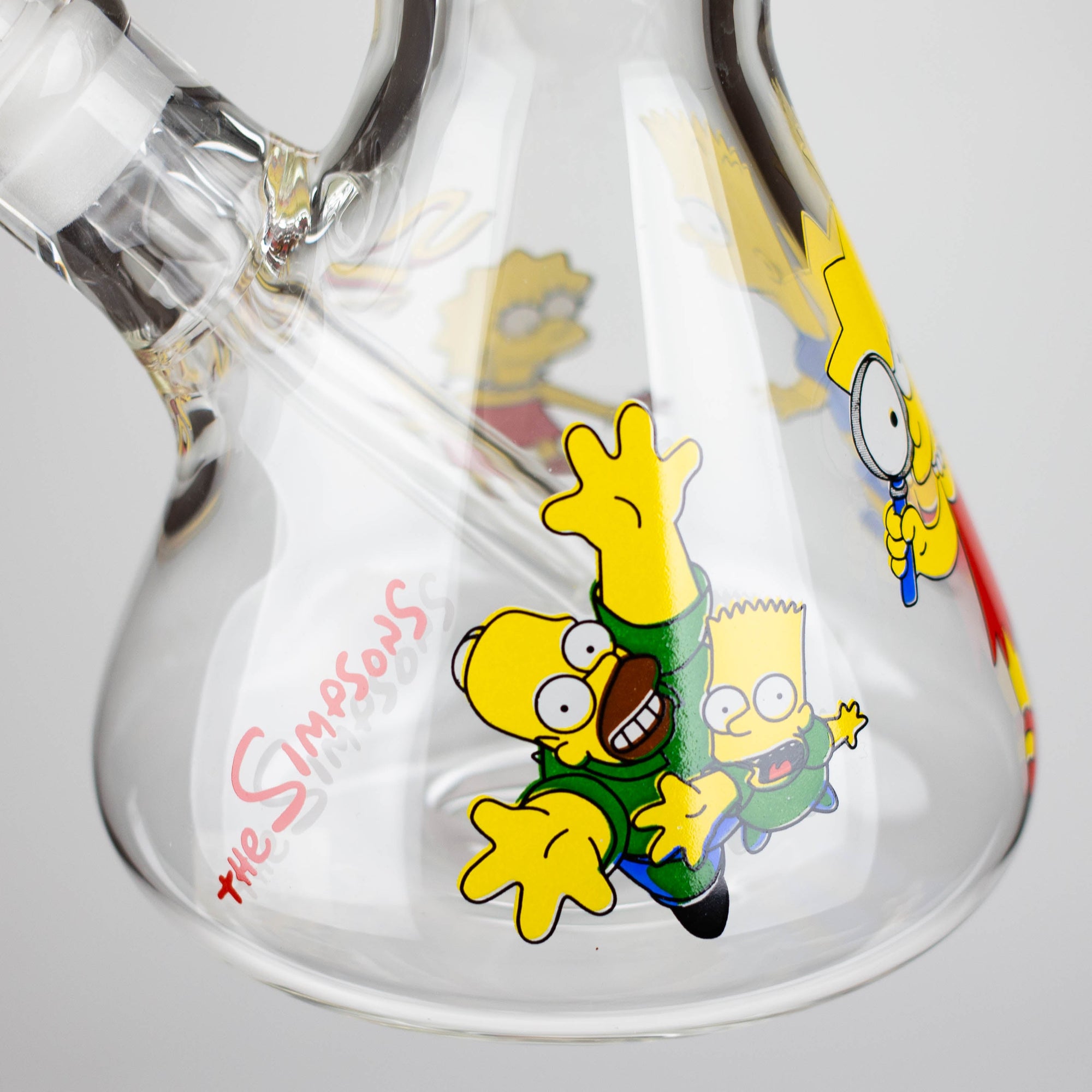 14&quot; Cartoon 9mm Glass Beaker Bong_3