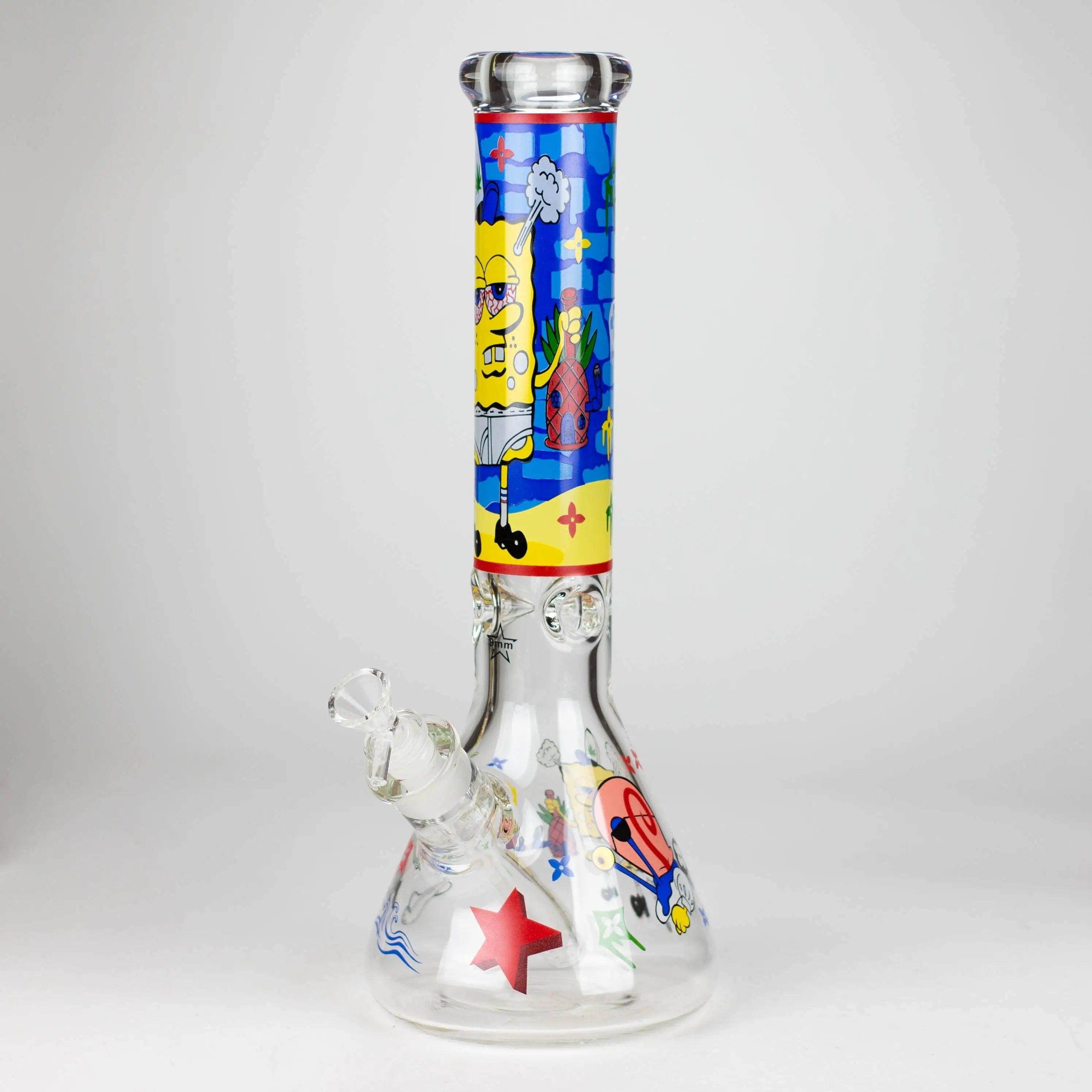 14&quot; Cartoon Glass Beaker 9mm Glass_6