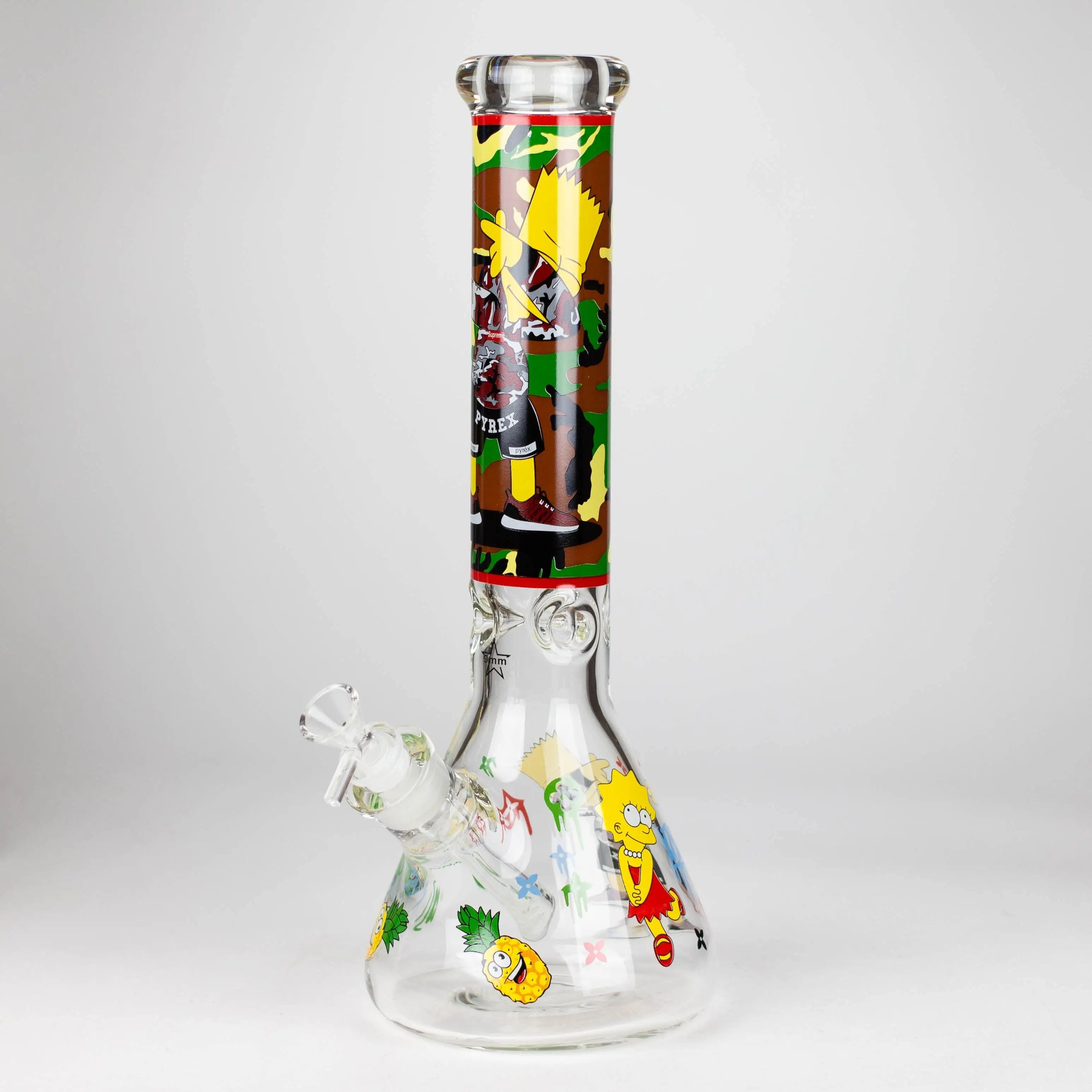 14&quot; Cartoon Glass Beaker 9mm Glass_7