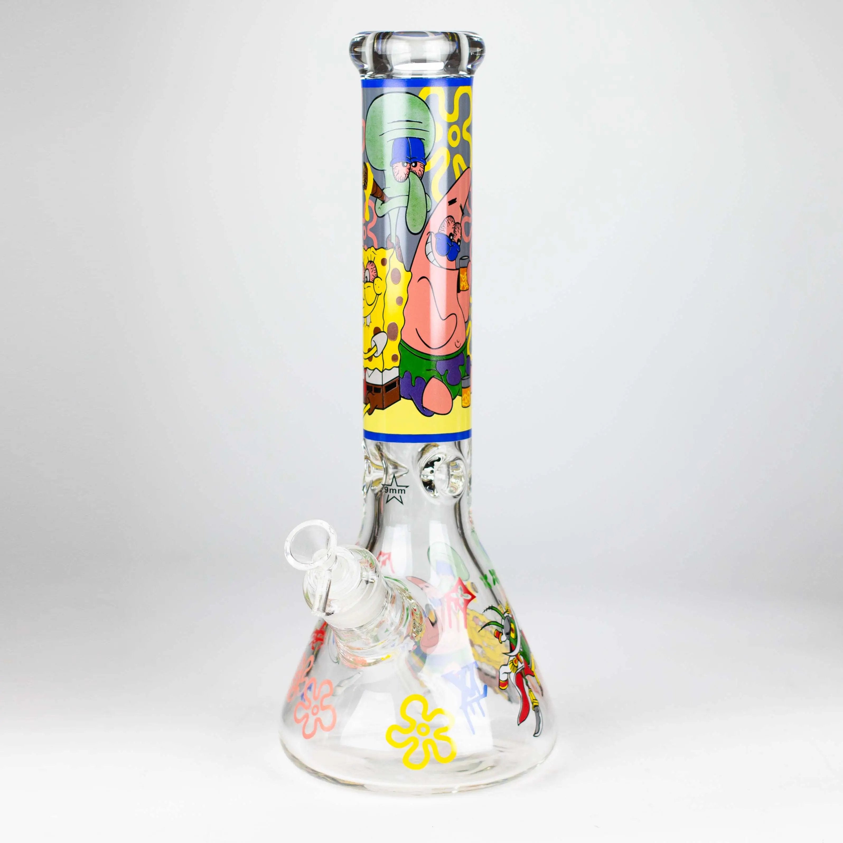 14&quot; Cartoon Glass Beaker 9mm Glass_10