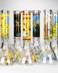 14" Cartoon Bong 9mm Thick Glass_0