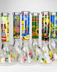 14" Cartoon Glass Beaker 9mm Glass_0