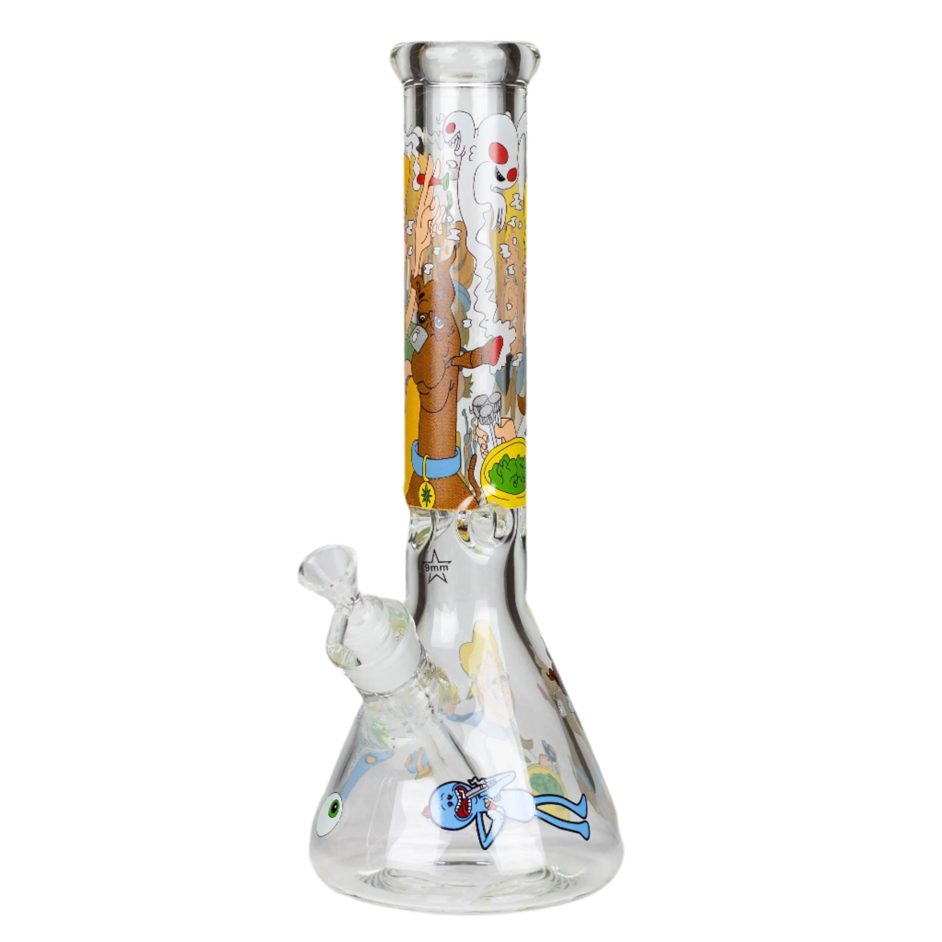 14" Cartoon Bong 9mm Thick Glass_1