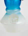 6" SKull Frosted Oilburner Water Pipe_4