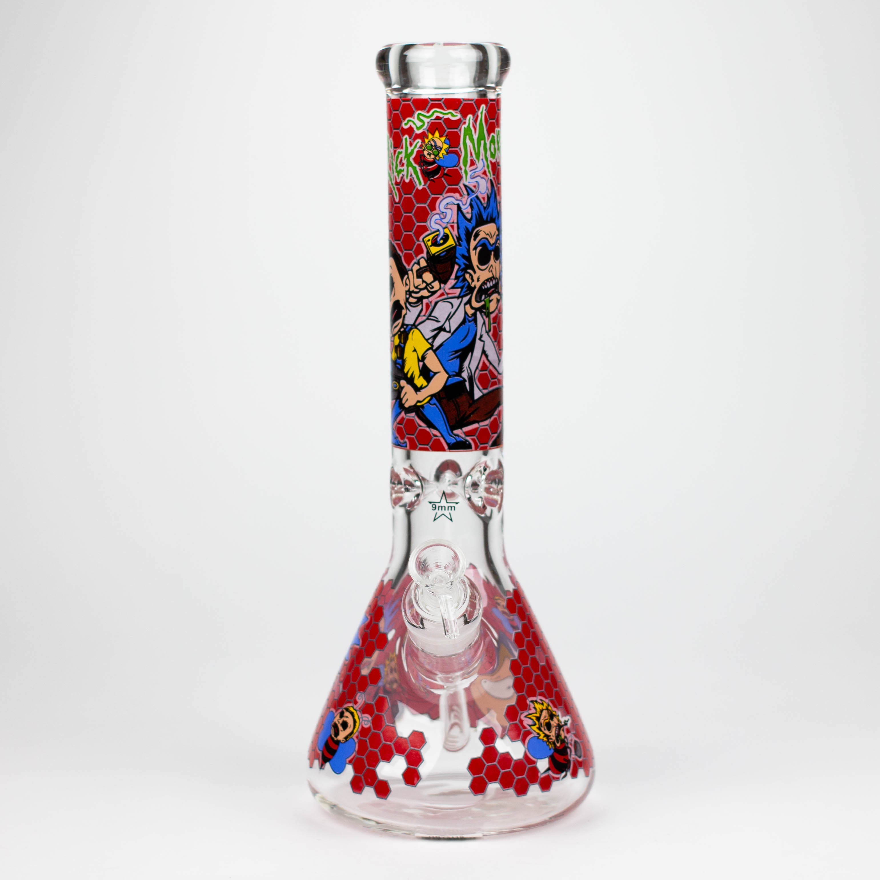 14&quot; RM Cartoon 9mm Glass Water Bong_7