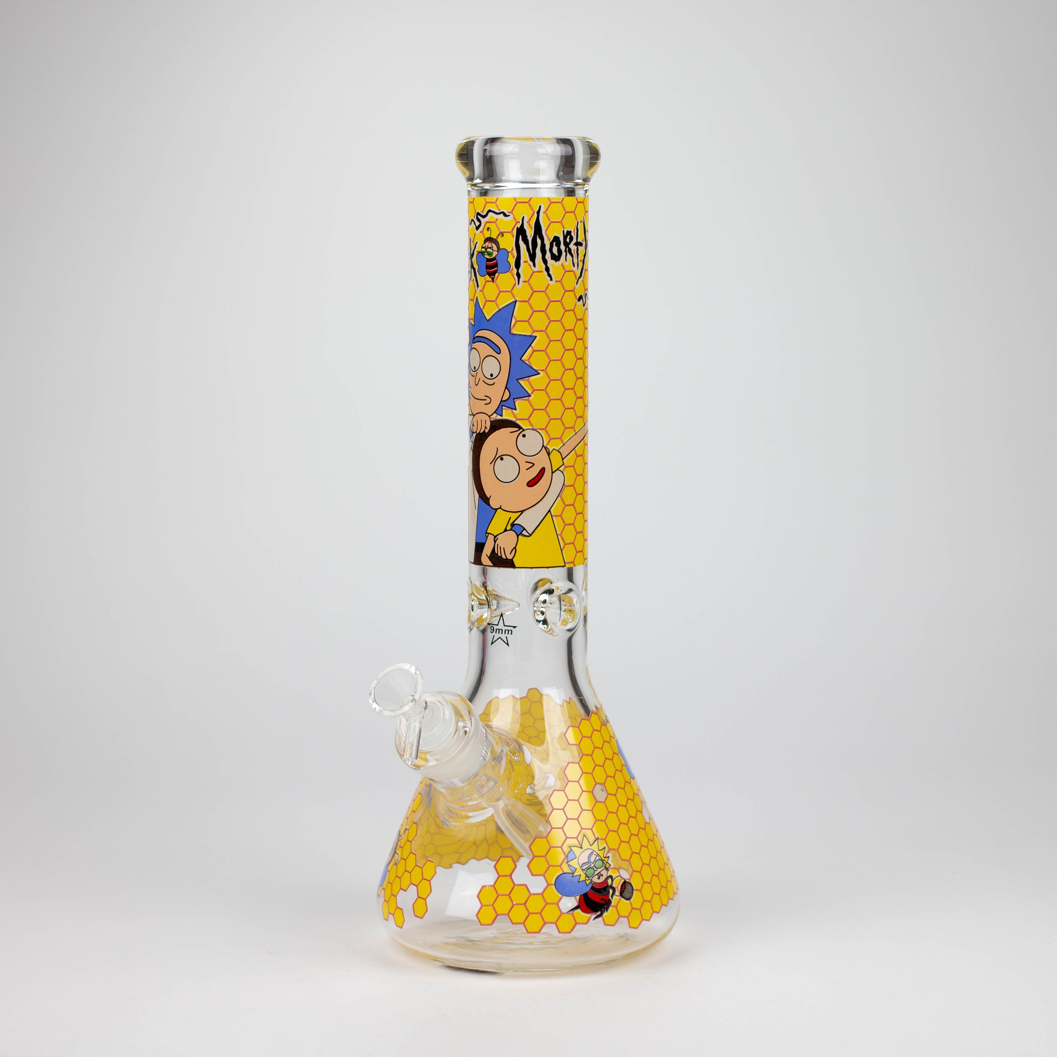 14&quot; RM Cartoon 9mm Glass Water Bong_12