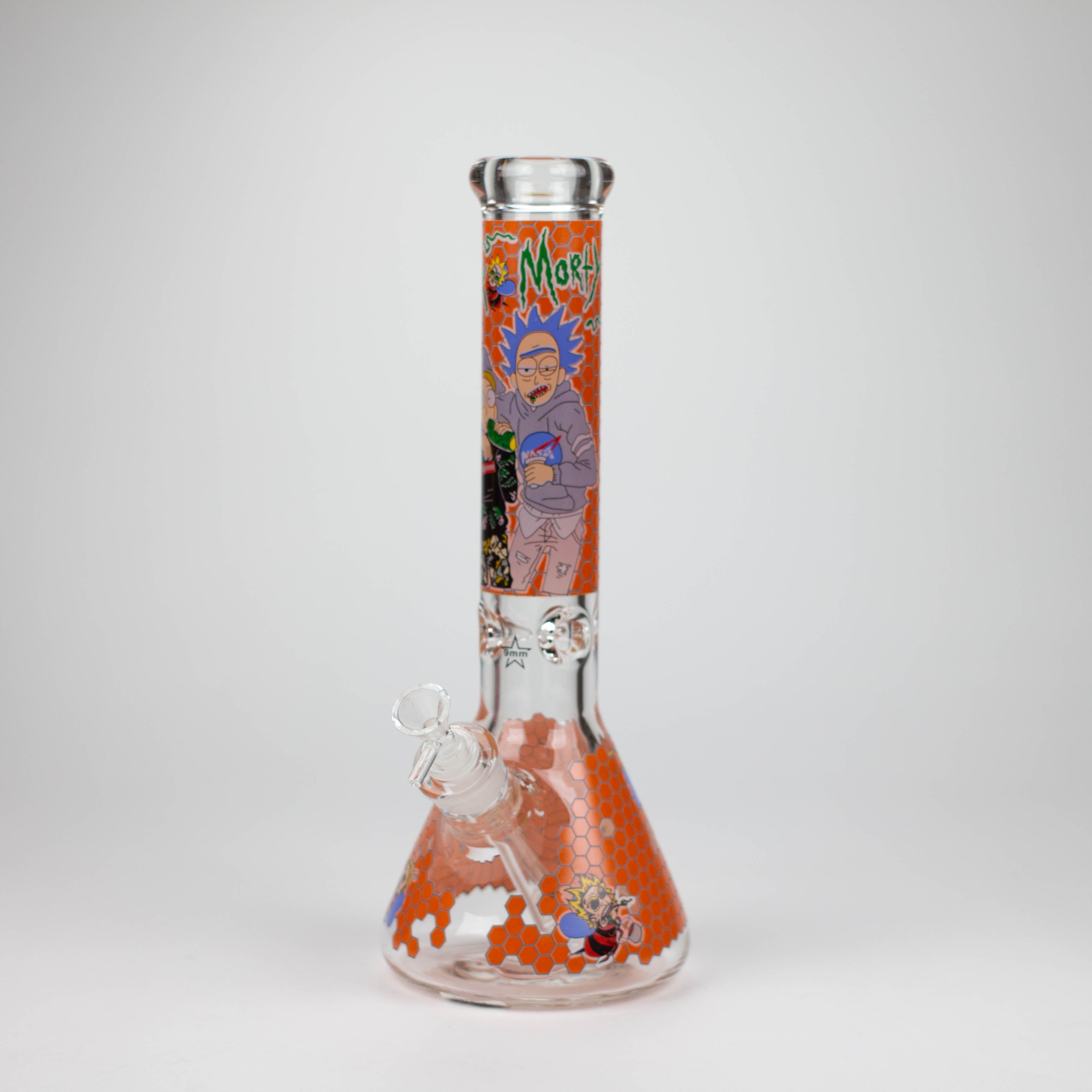 14&quot; RM Cartoon 9mm Glass Water Bong_2