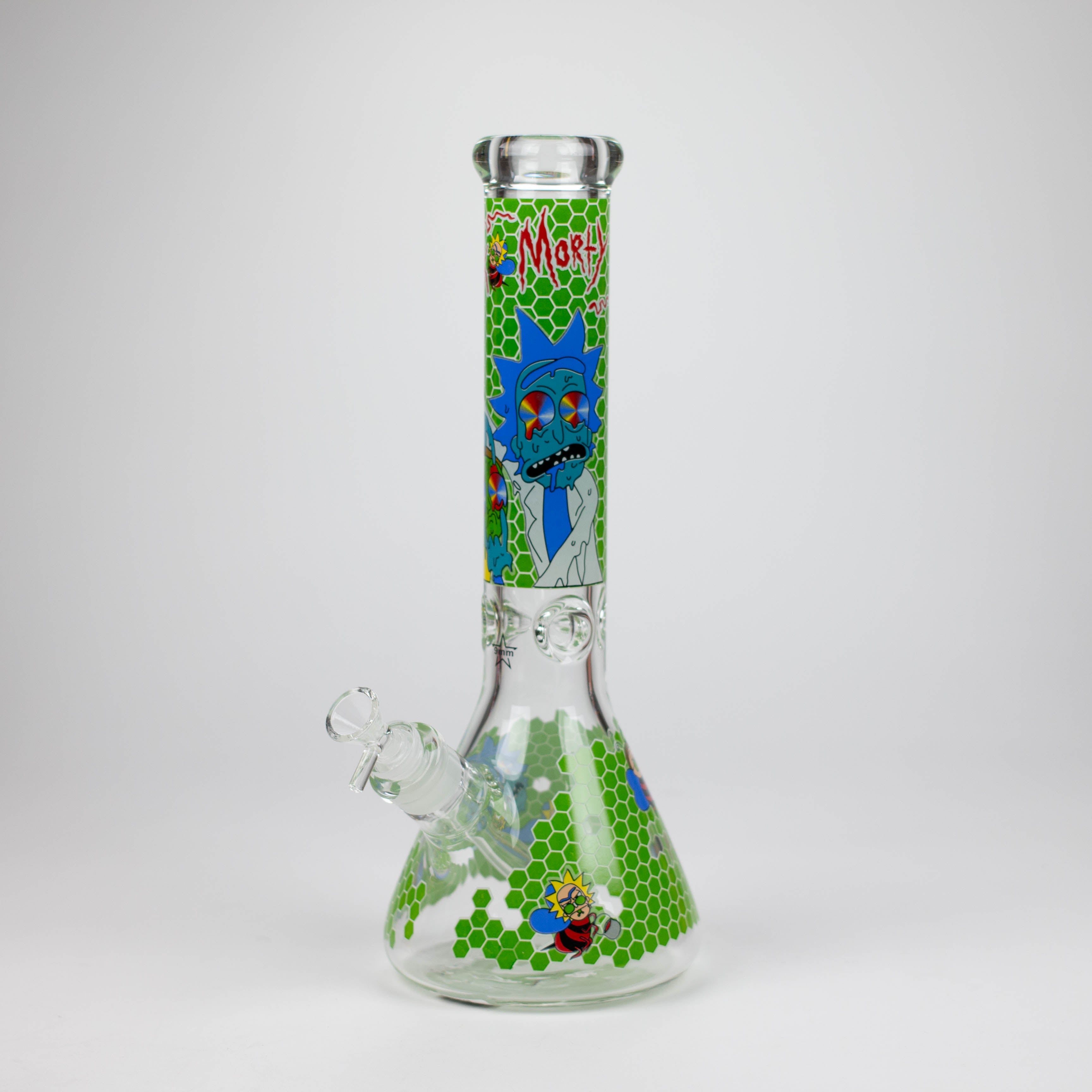 14&quot; RM Cartoon 9mm Glass Water Bong_3